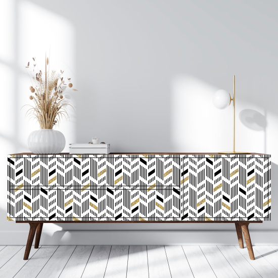 Vinilo Adhesivo para muebles - Motivo Chevron