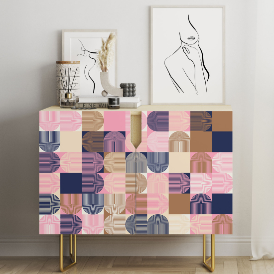 Vinilo Adhesivo para muebles - Motivo geométrico