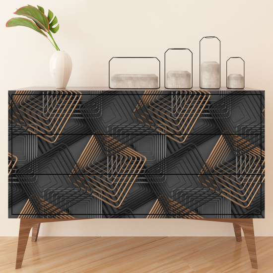 Vinilo Adhesivo para muebles - Motivo geométrico