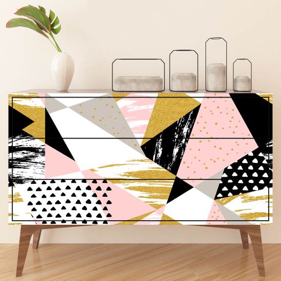 Vinilo Adhesivo para muebles - Motivo geométrico