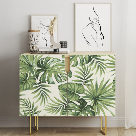 Vinilo Adhesivo para muebles - Motivo Tropical