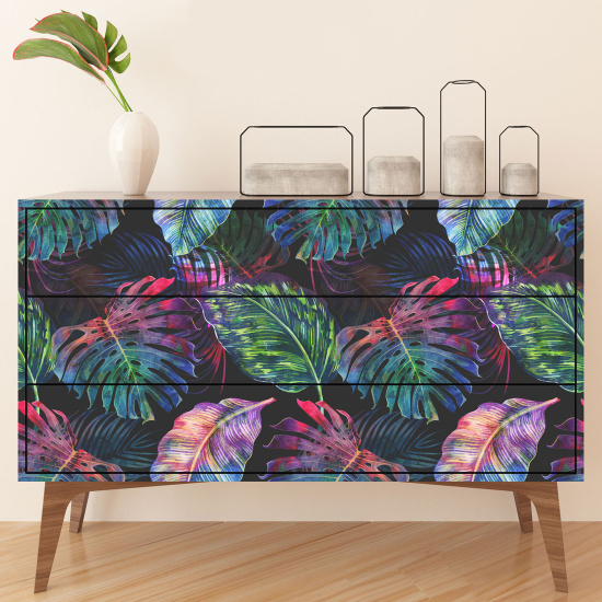 Vinilo Adhesivo para muebles - Motivo Tropical