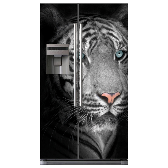 Vinilo Adhesivo para nevera americana - Tigre