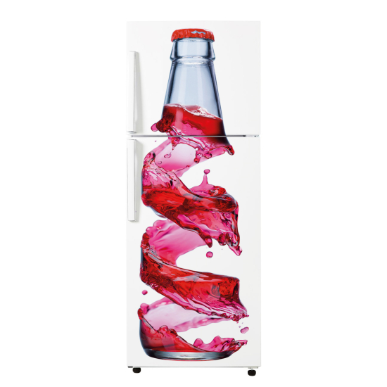 Vinilo Adhesivo para nevera - Botella