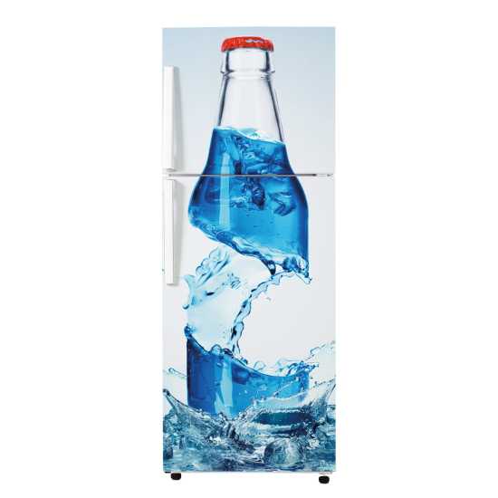 Vinilo Adhesivo para nevera - Botella