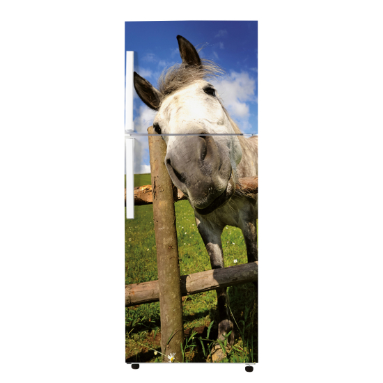 Vinilo Adhesivo para nevera - Caballo