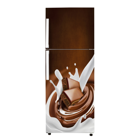 Vinilo Adhesivo para nevera - Chocolate