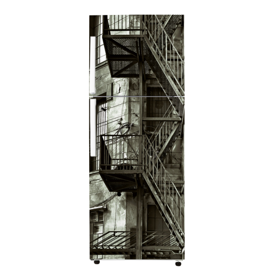 Vinilo Adhesivo para nevera - Escaleras