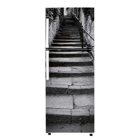 Vinilo Adhesivo para nevera - Escaleras