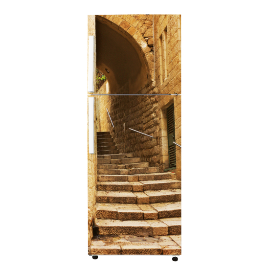 Vinilo Adhesivo para nevera - Escaleras