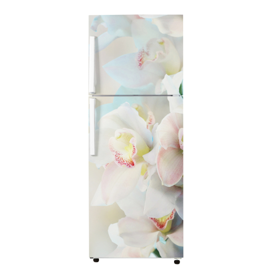Vinilo Adhesivo para nevera - Flores