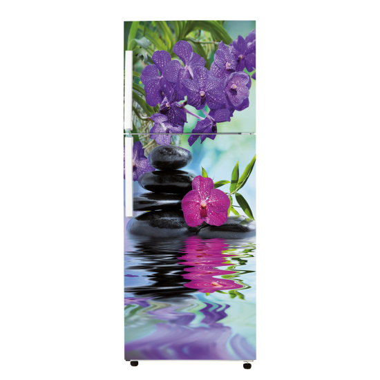 Vinilo Adhesivo para nevera - Flores