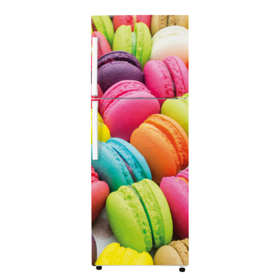 Vinilo Adhesivo para nevera - Macarones