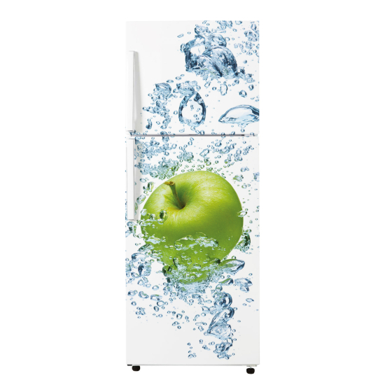 Vinilo Adhesivo para nevera - Manzana