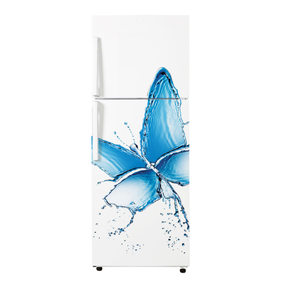 Vinilo Adhesivo para nevera - Mariposa