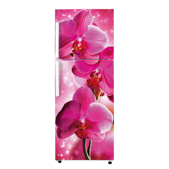 Vinilo Adhesivo para nevera - Orquídeas
