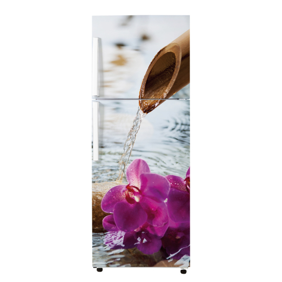 Vinilo Adhesivo para nevera - Orquídeas