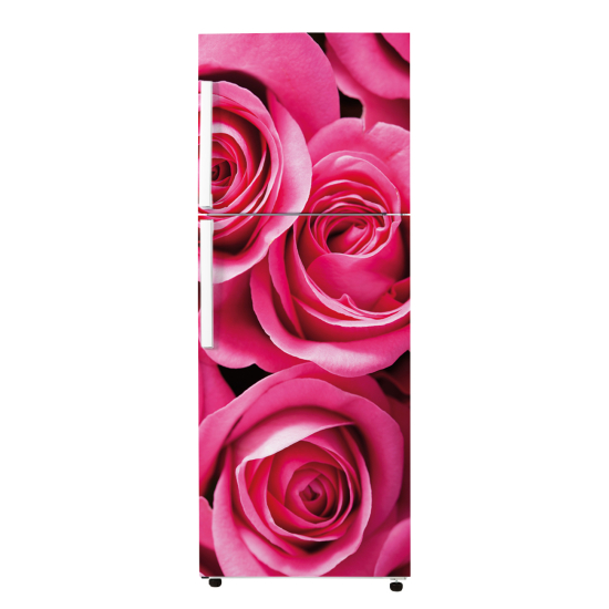 Vinilo Adhesivo para nevera - Rosas