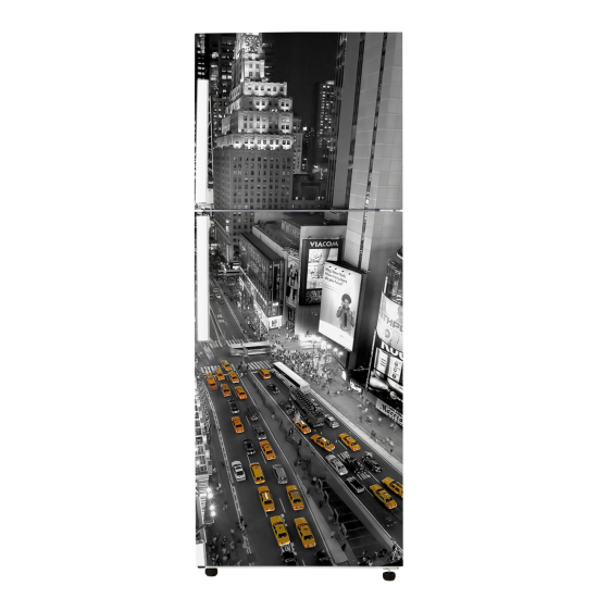 Vinilo Adhesivo para nevera - Taxis de Nueva York