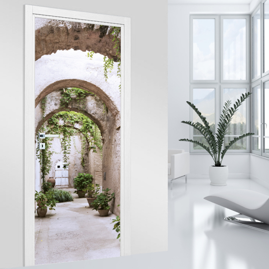 Vinilo Adhesivo para puerta - Arcos