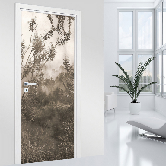 Vinilo Adhesivo para puerta - Bosque