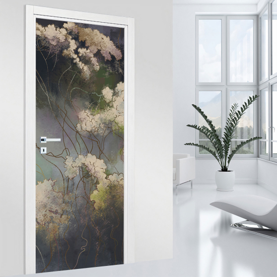 Vinilo Adhesivo para puerta - Bosque