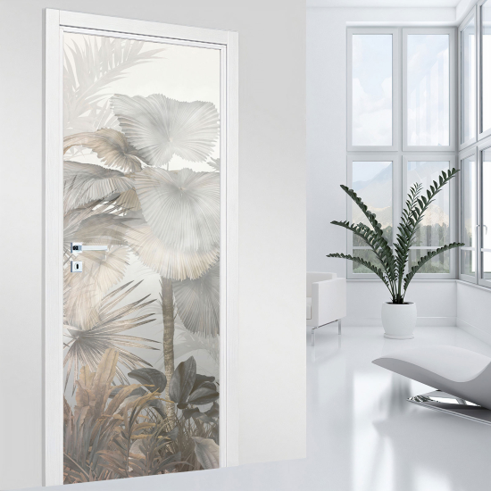 Vinilo Adhesivo para puerta - Bosque