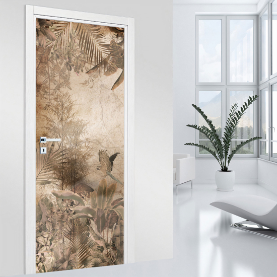 Vinilo Adhesivo para puerta - Bosque