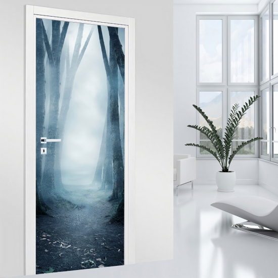 Vinilo Adhesivo para puerta - Bosque