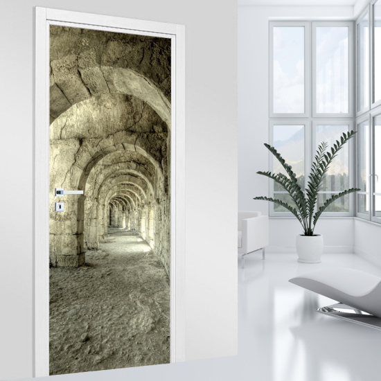 Vinilo Adhesivo para puerta - Bóvedas