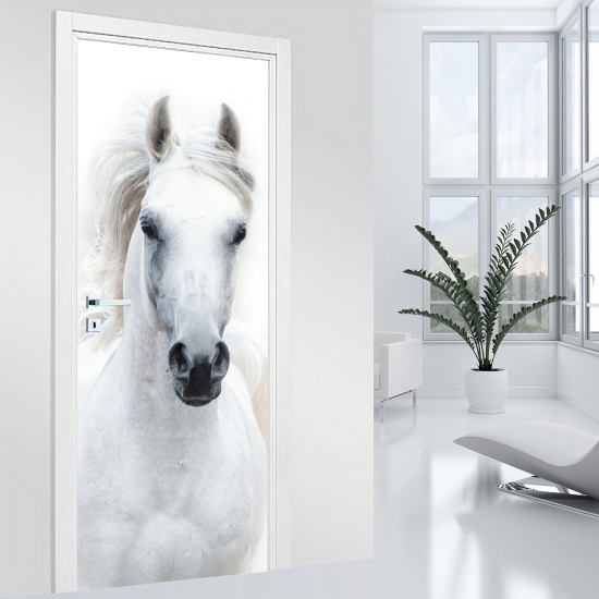 Vinilo Adhesivo para puerta - Caballo
