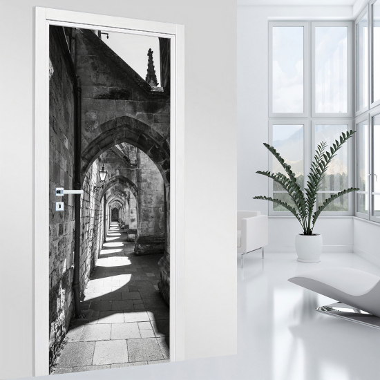 Vinilo Adhesivo para puerta - Callejón