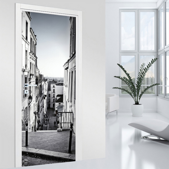Vinilo Adhesivo para puerta - Callejón