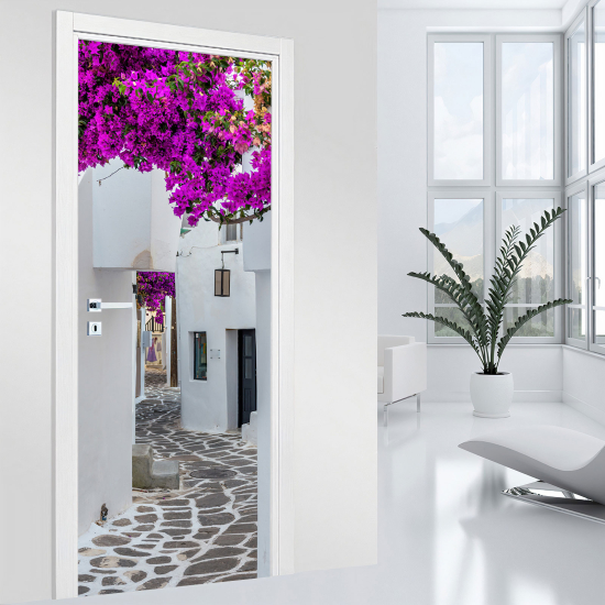 Vinilo Adhesivo para puerta - Callejón