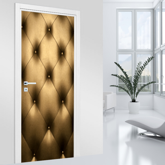 Vinilo Adhesivo para puerta - Capitonajes