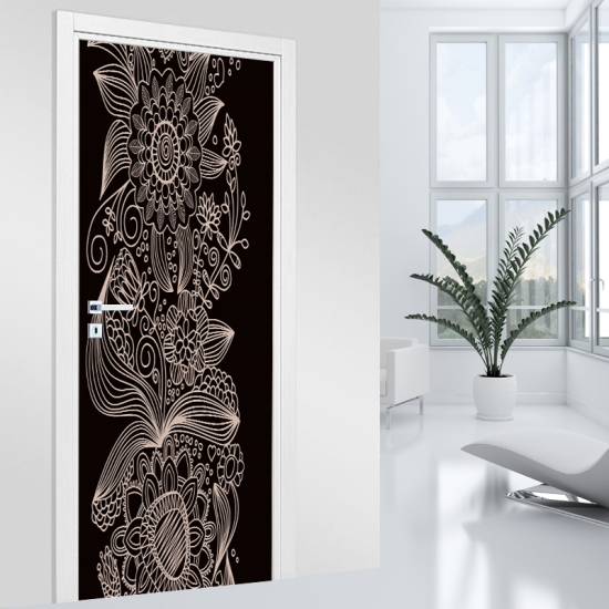 Vinilo Adhesivo para puerta - Diseño - 082