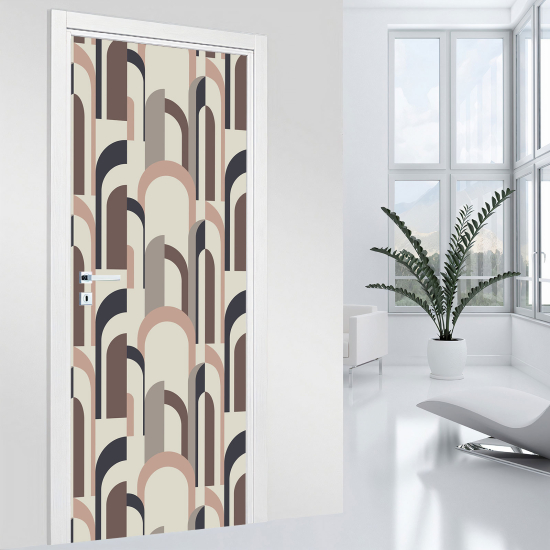 Vinilo Adhesivo para puerta - Diseño de Arcos