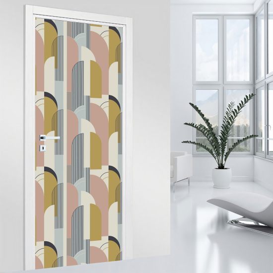 Vinilo Adhesivo para puerta - Diseño de Arcos