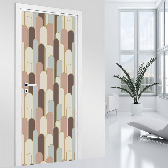 Vinilo Adhesivo para puerta - Diseño de Motivos