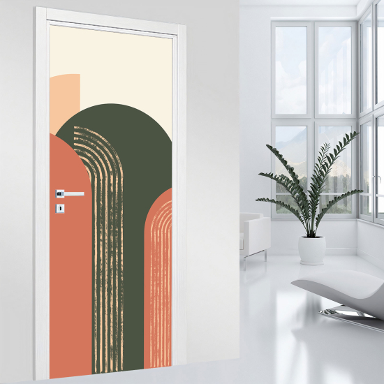 Vinilo Adhesivo para puerta - Diseños de arcos