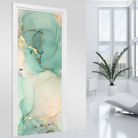 Vinilo Adhesivo para puerta - Efecto marmoleado