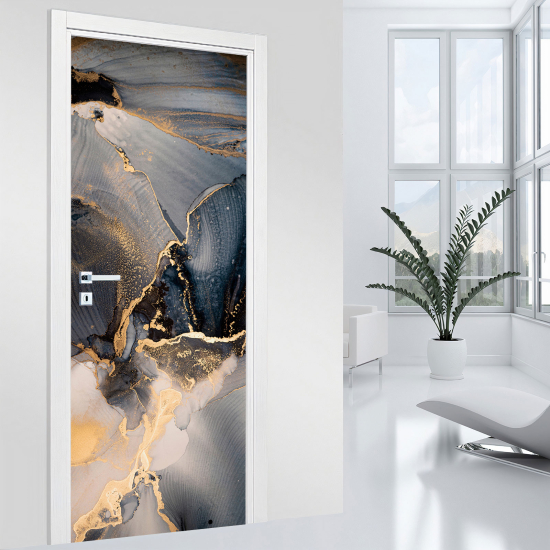 Vinilo Adhesivo para puerta - Efecto marmoleado