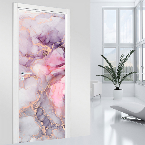 Vinilo Adhesivo para puerta - Efecto marmoleado