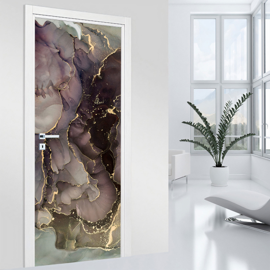 Vinilo Adhesivo para puerta - Efecto marmoleado