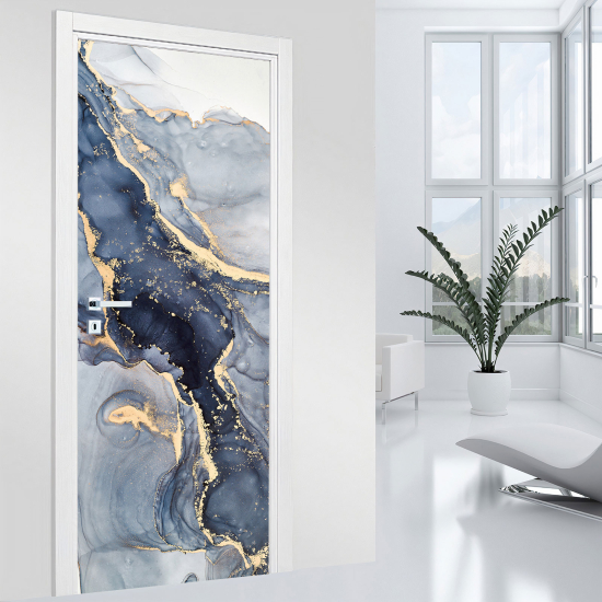 Vinilo Adhesivo para puerta - Efecto marmoleado