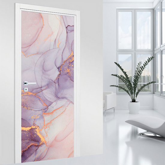 Vinilo Adhesivo para puerta - Efecto marmoleado