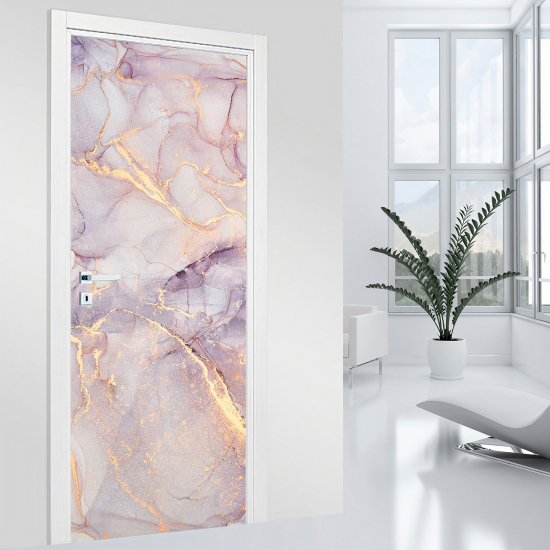 Vinilo Adhesivo para puerta - Efecto marmoleado