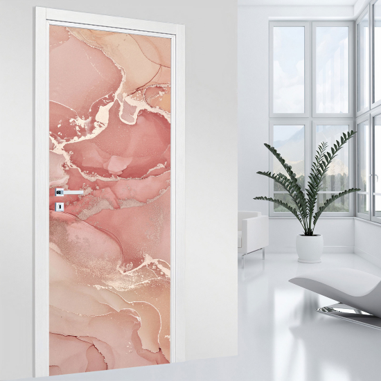 Vinilo Adhesivo para puerta - Efecto marmoleado