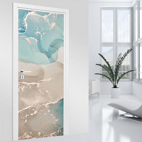 Vinilo Adhesivo para puerta - Efecto marmoleado