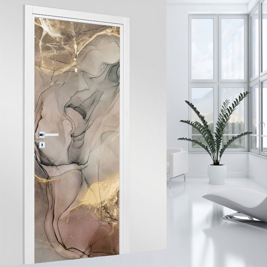 Vinilo Adhesivo para puerta - Efecto marmoleado